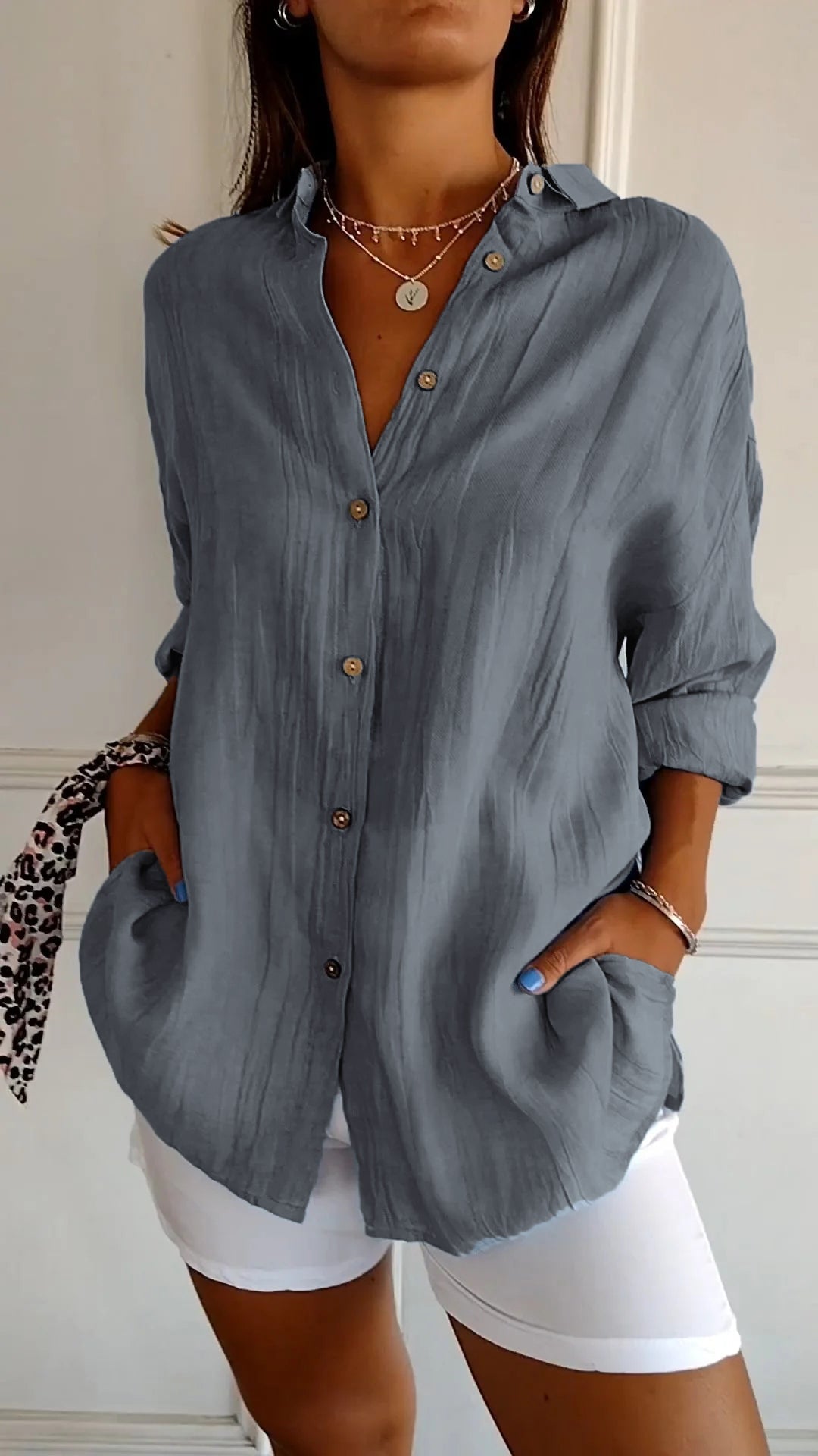 Dames Casual Overhemd Carina - Stijlvol Design