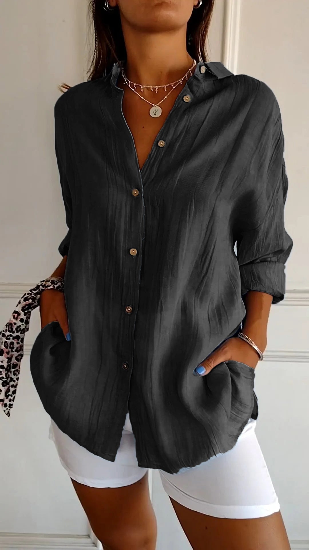 Dames Casual Overhemd Carina - Stijlvol Design