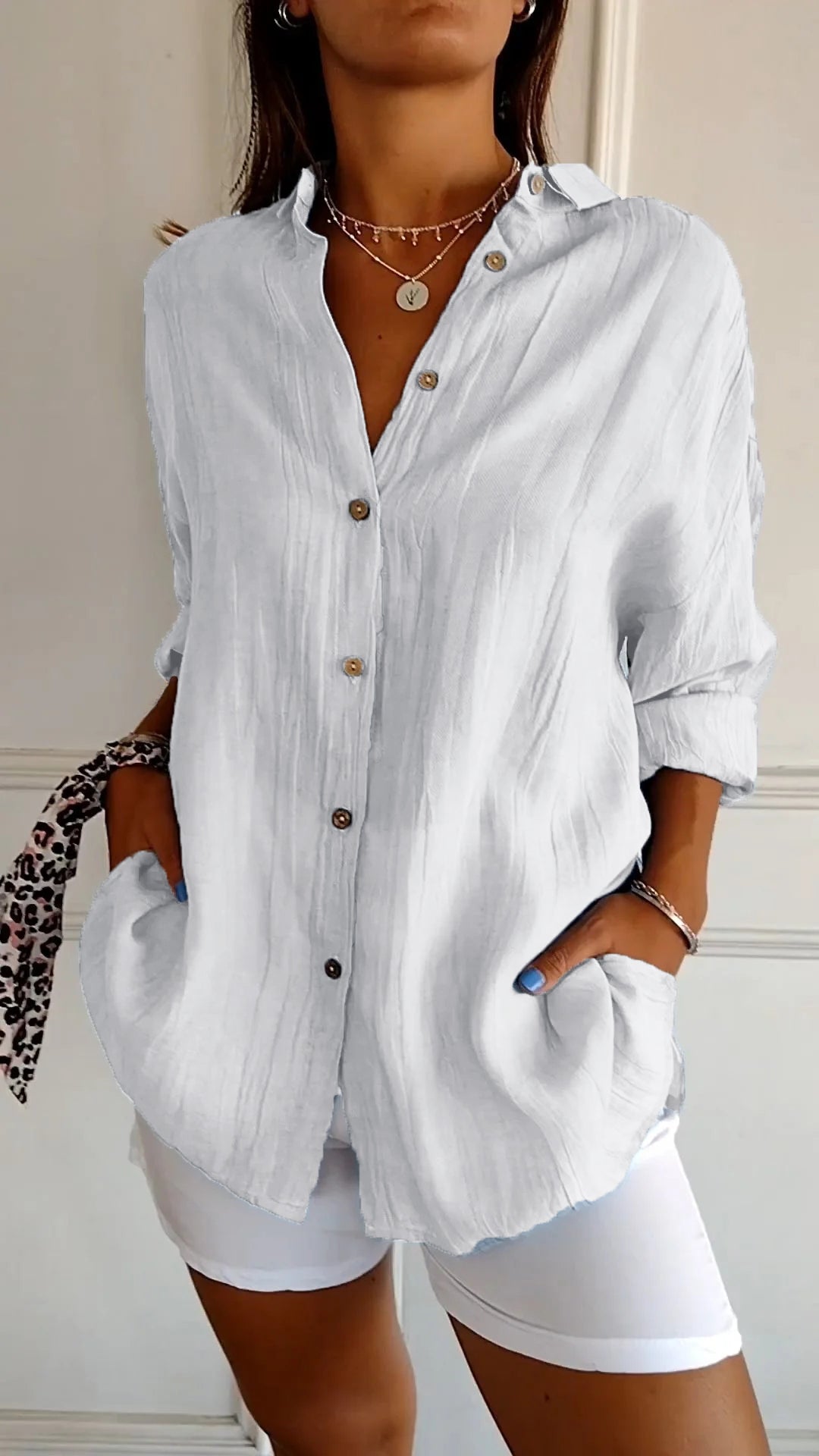 Dames Casual Overhemd Carina - Stijlvol Design