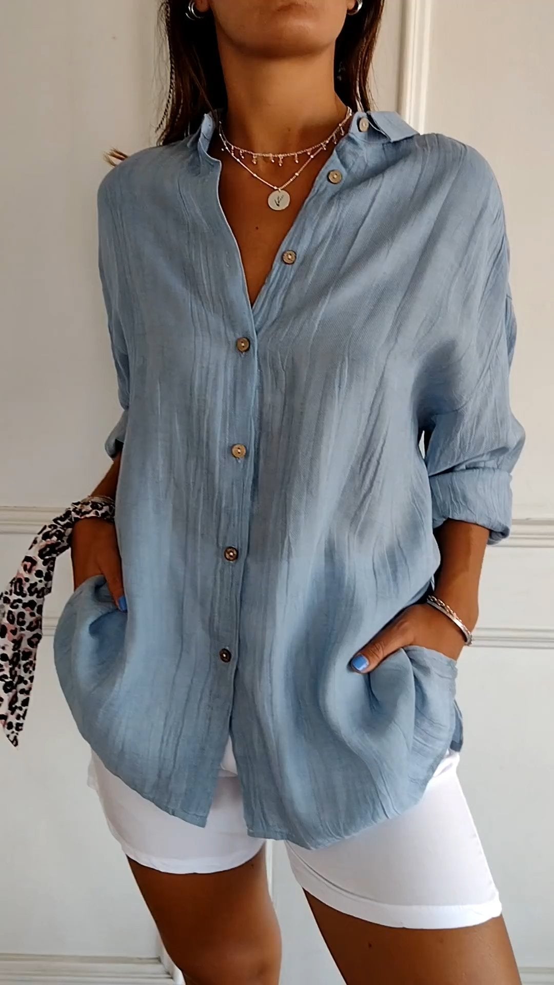 Dames Casual Overhemd Carina - Stijlvol Design