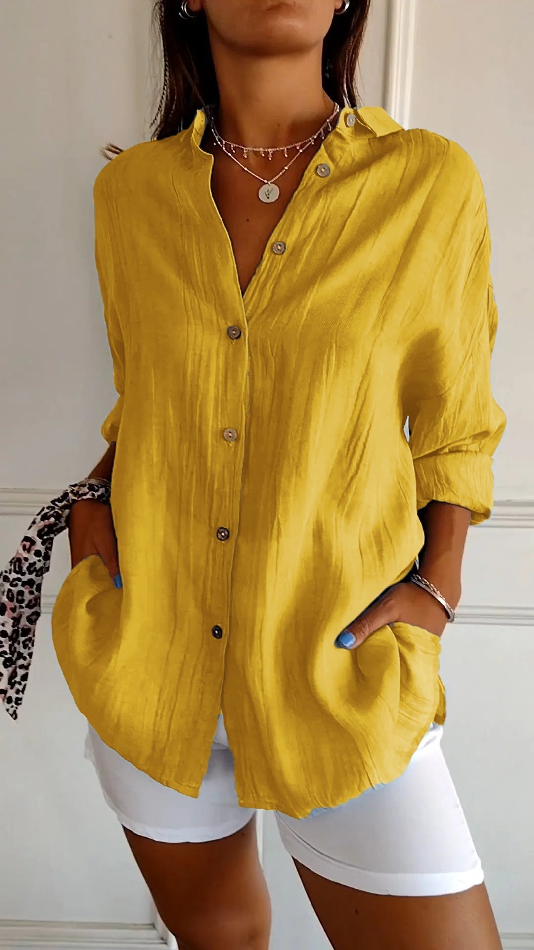 Dames Casual Overhemd Carina - Stijlvol Design
