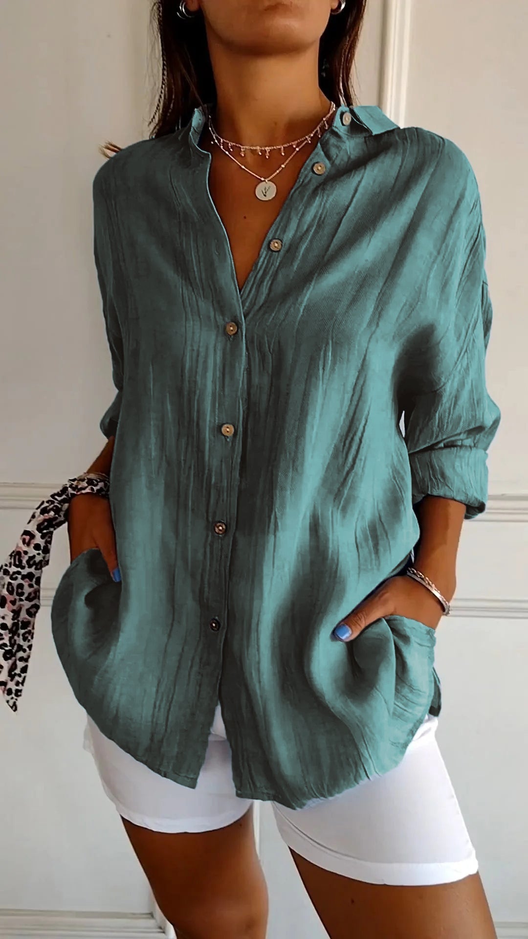 Dames Casual Overhemd Carina - Stijlvol Design