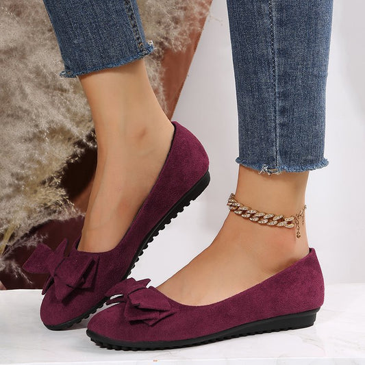 Dames Loafers met Strik en Comfort Pasvorm
