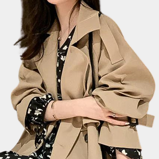 Dames Oversized Trenchcoat met Riem - Stijlvol