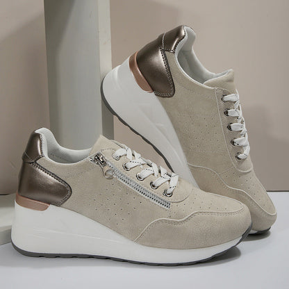 Dames Sneakers met Dikke Zool en Comfort