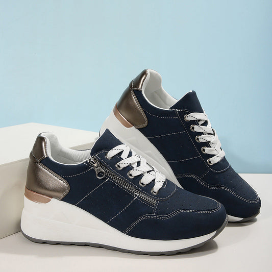 Dames Sneakers met Dikke Zool en Comfort