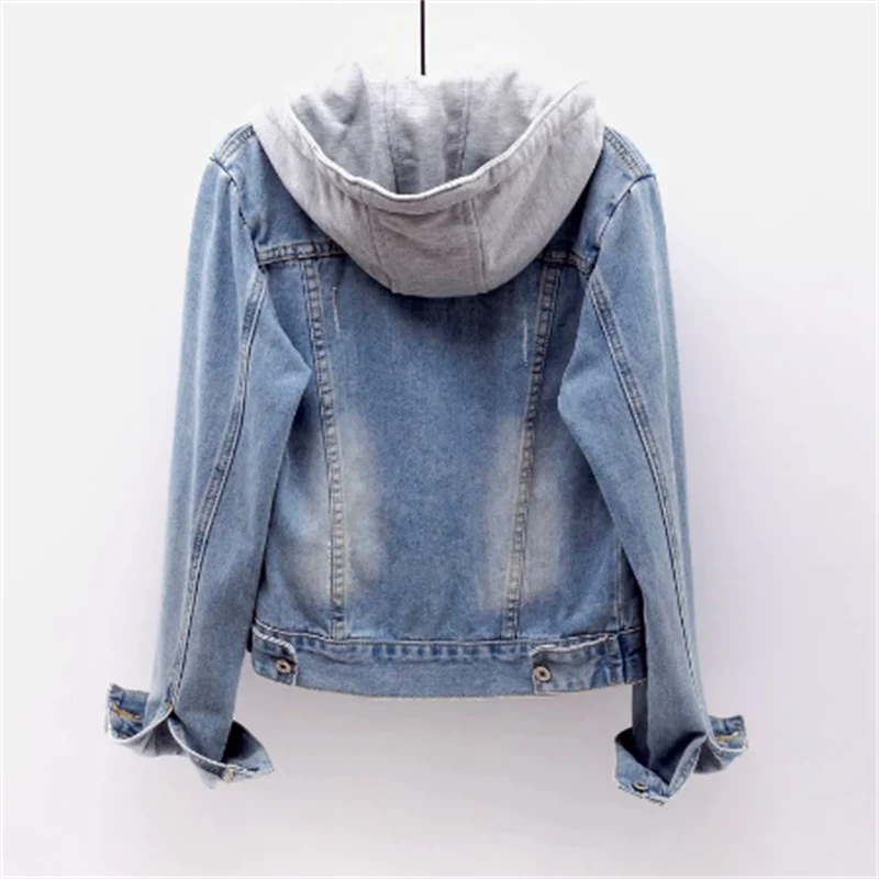 Dames Spijkerjas met Capuchon - Comfortabel Design