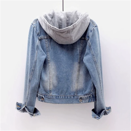 Dames Spijkerjas met Capuchon - Comfortabel Design