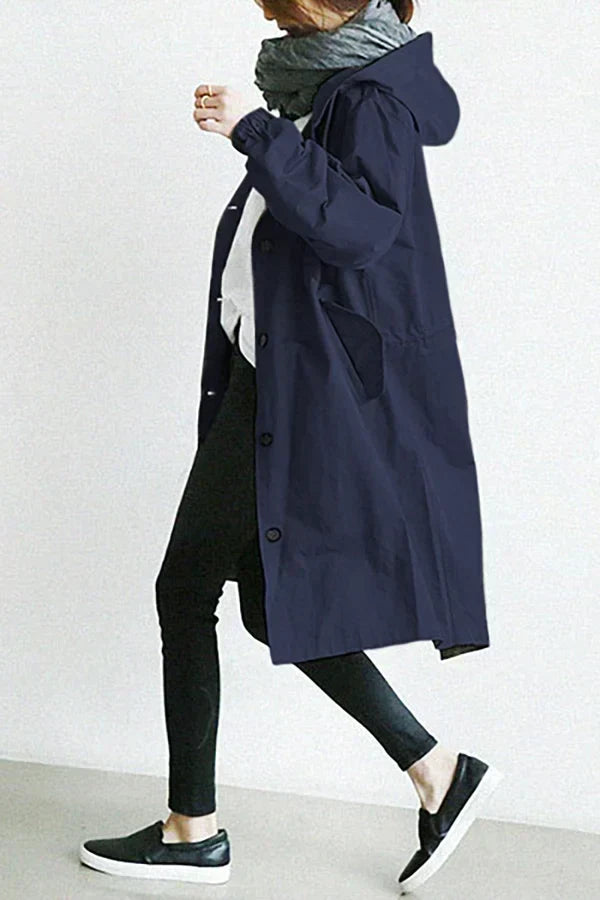 Dames Trenchcoat Lente - Waterdicht en Stijlvol