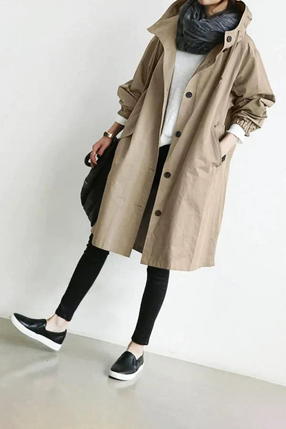 Dames Trenchcoat Lente - Waterdicht en Stijlvol