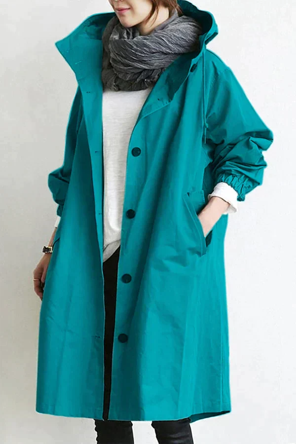 Dames Trenchcoat Lente - Waterdicht en Stijlvol