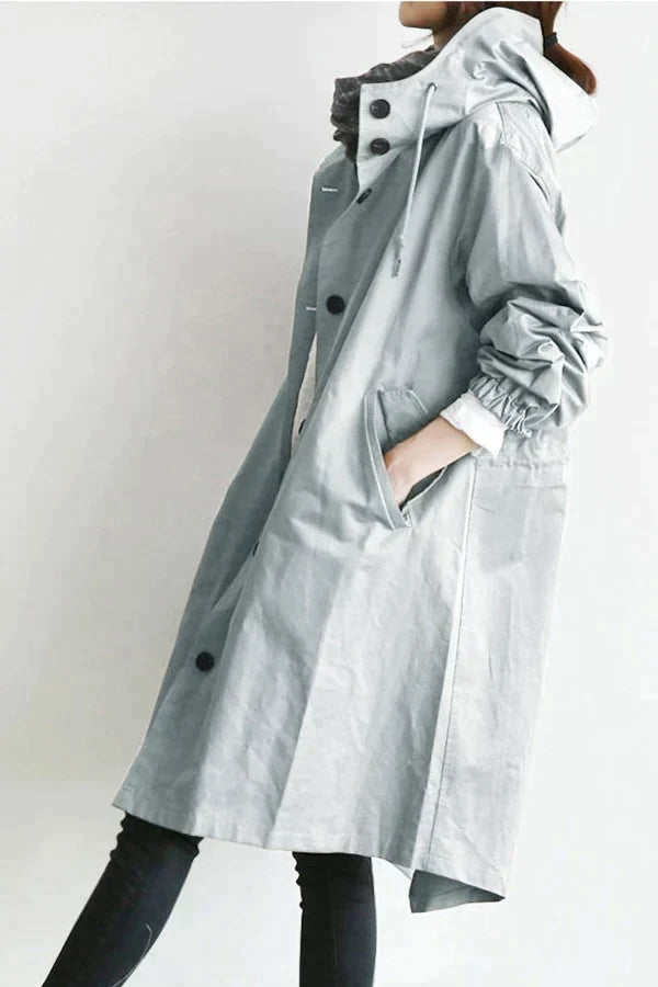 Dames Trenchcoat Lente - Waterdicht en Stijlvol