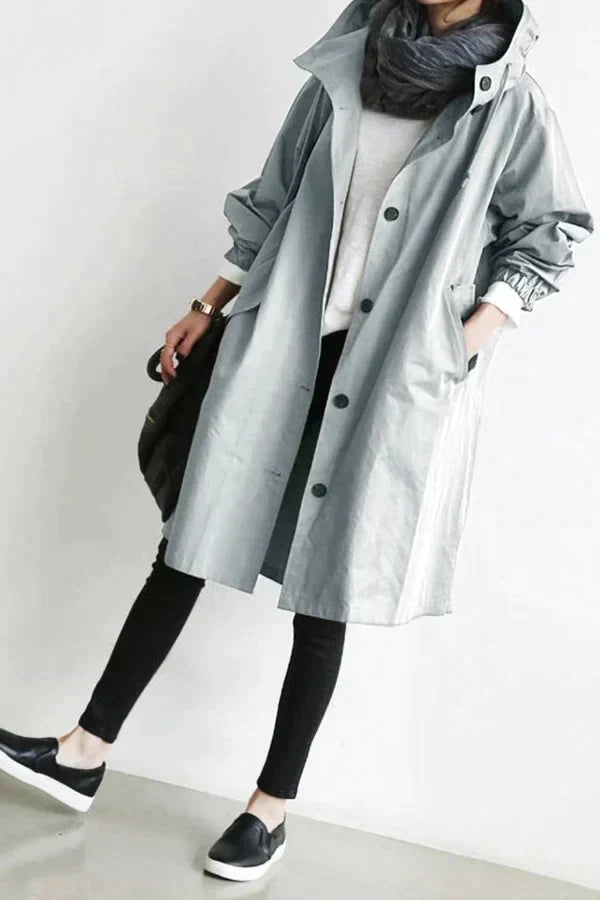 Dames Trenchcoat Lente - Waterdicht en Stijlvol