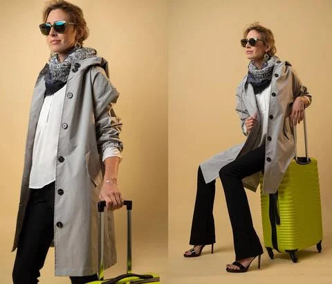 Dames Trenchcoat Lente - Waterdicht en Stijlvol