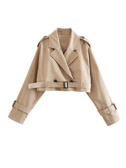 Dames Trenchcoat Zuri - Elegante Lange Jas