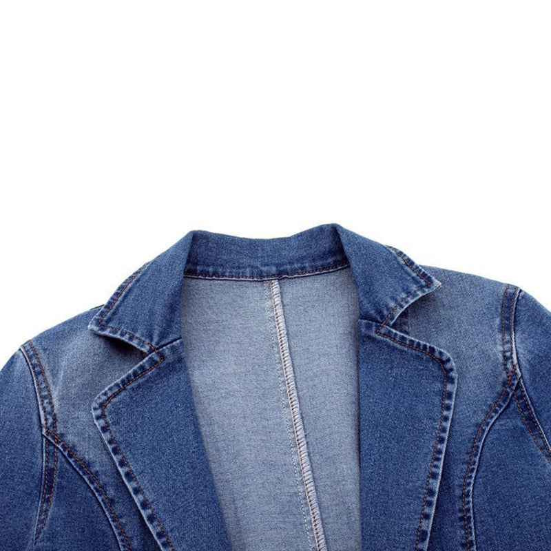 Denim Blazer Dames - Stijlvol en Elegant