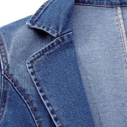 Denim Blazer Dames - Stijlvol en Elegant