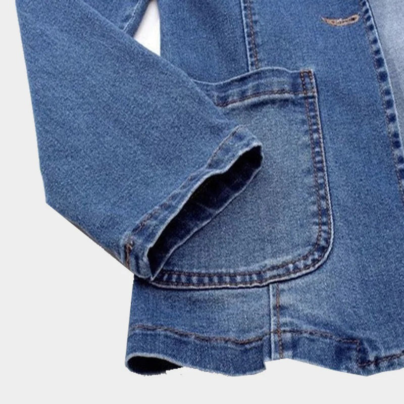Denim Blazer Dames - Stijlvol en Elegant