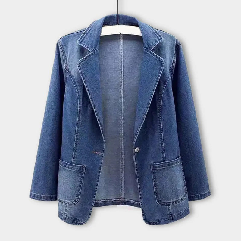 Denim Blazer Dames - Stijlvol en Elegant