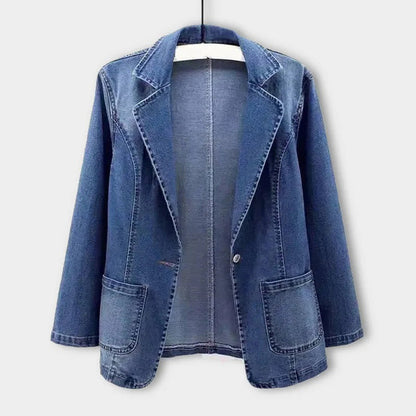 Denim Blazer Dames - Stijlvol en Elegant