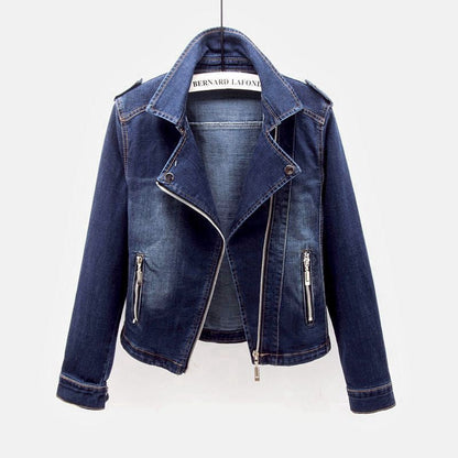 Denim Dames Tussenjas - Klassieke Spijkerjas