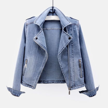Denim Dames Tussenjas - Klassieke Spijkerjas
