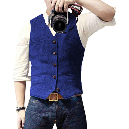 Denim Gilet Heren - Stijlvol en Comfortabel