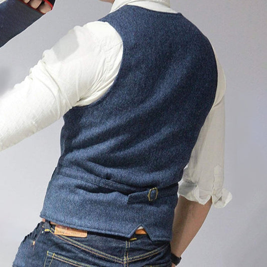 Denim Gilet Heren - Stijlvol en Comfortabel