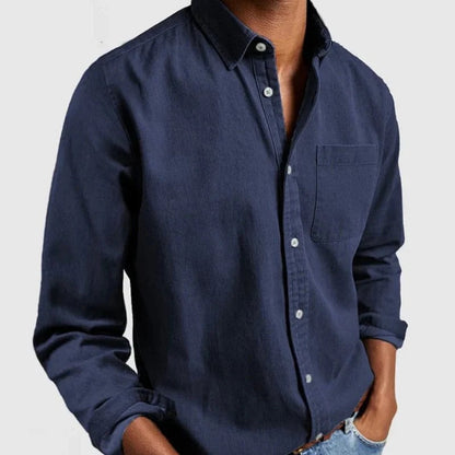 Denim Overhemd Heren - Stijlvol Alexander