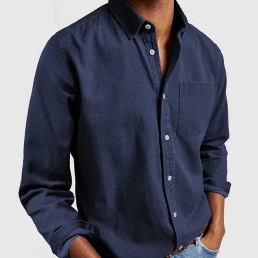 Denim Overhemd Heren - Stijlvol Alexander