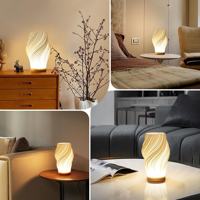 Design Swirl LED Tafellamp Luxe Edition