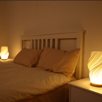 Design Swirl LED Tafellamp Luxe Edition