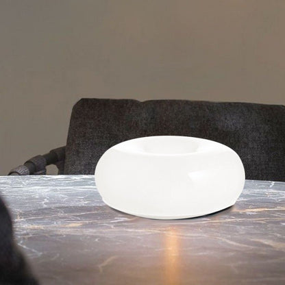 Dimbare LED Donut Tafel- en Wandlamp - Glas Sfeer