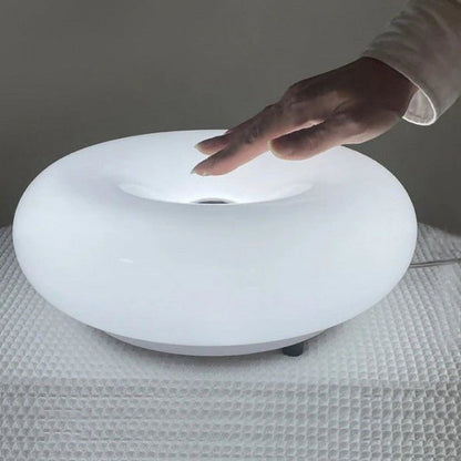 Dimbare LED Donut Tafel- en Wandlamp - Glas Sfeer