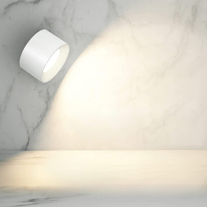 Draadloze Dimbare Wandlamp Claudine - Metaal 360° Rotatie