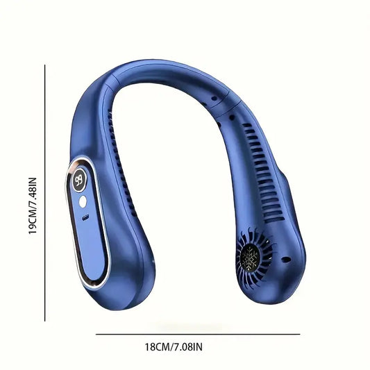 Draagbare USB Nekventilator met Flexibele Koeling