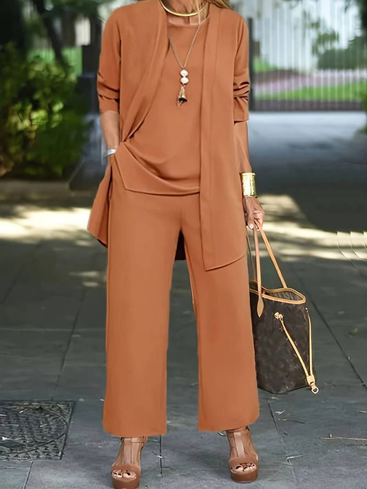 Driedelige Dames Broekpak Set - Aurora