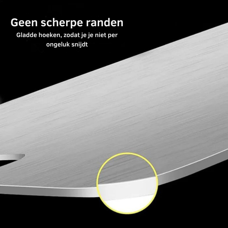Dubbelzijdige RVS Snijplank 304 Staal