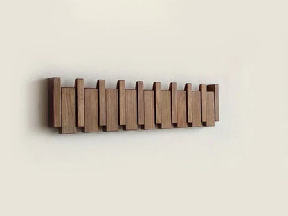 Duurzame Houten Kapstok in Pianostijl