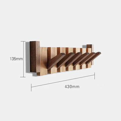Duurzame Houten Kapstok in Pianostijl
