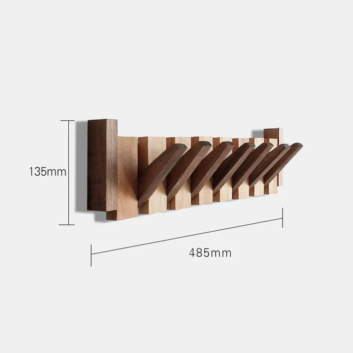 Duurzame Houten Kapstok in Pianostijl