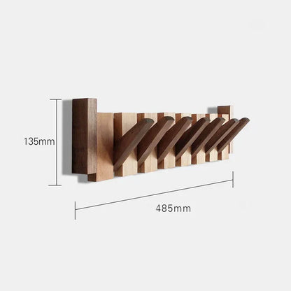Duurzame Houten Kapstok in Pianostijl