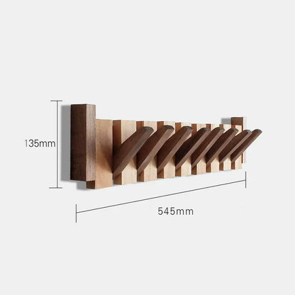 Duurzame Houten Kapstok in Pianostijl