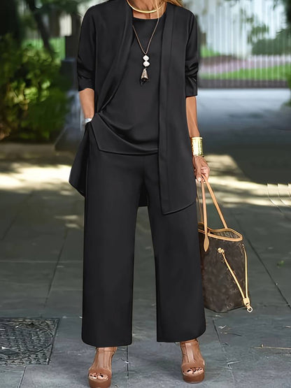 Ednalyn – Trendy Driedelige Damesoutfit Set