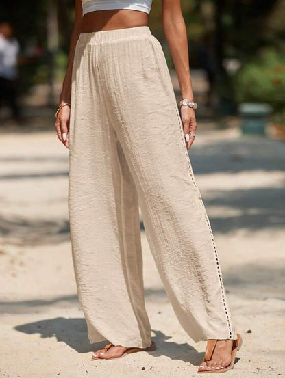 Effen Kleur Strandbroek Cover-Up