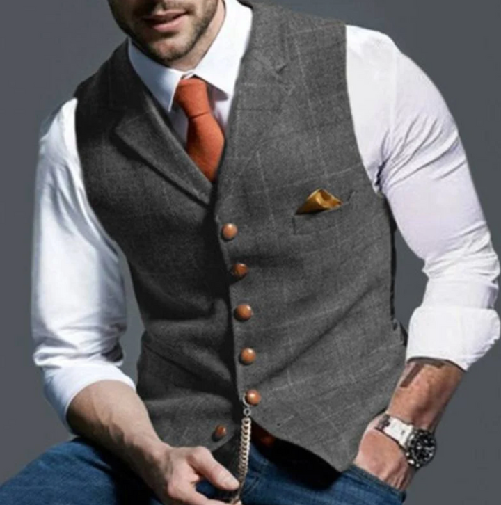 Elegant Heren Gilet - Zayn Collectie