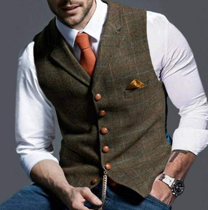 Elegant Heren Gilet - Zayn Collectie