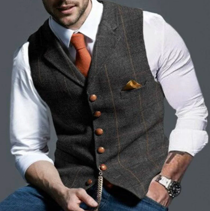 Elegant Heren Gilet - Zayn Collectie