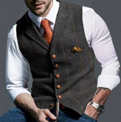 Elegant Heren Gilet - Zayn Collectie