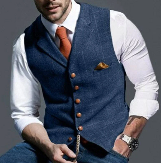 Elegant Heren Gilet - Zayn Collectie